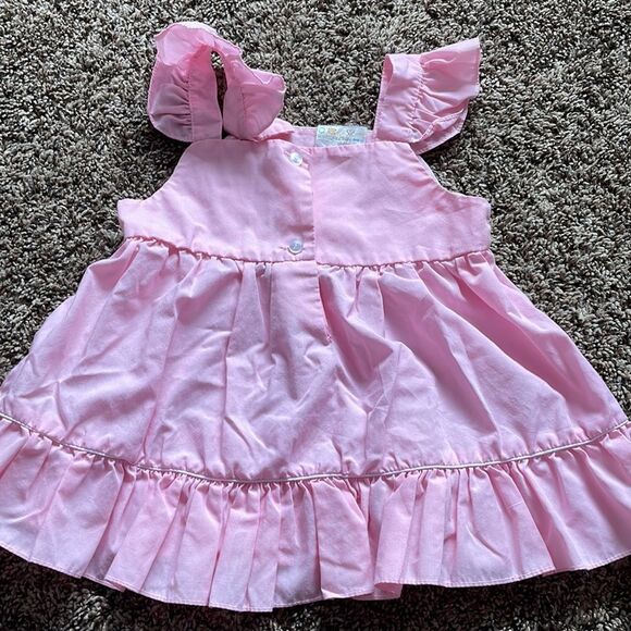 Vintage Baby Girl Pink Dress - Picture 7 of 11